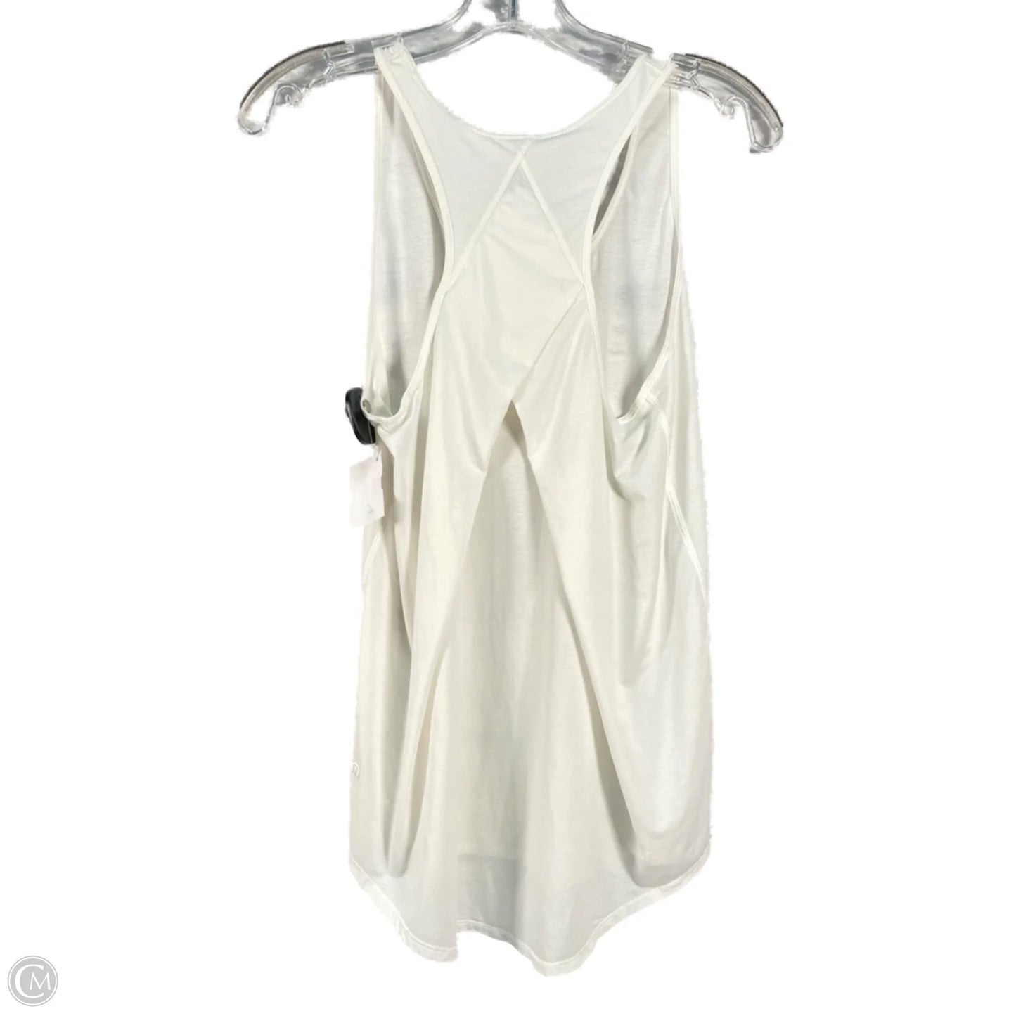 Athletic Tank Top By Lululemon In White, Size: S