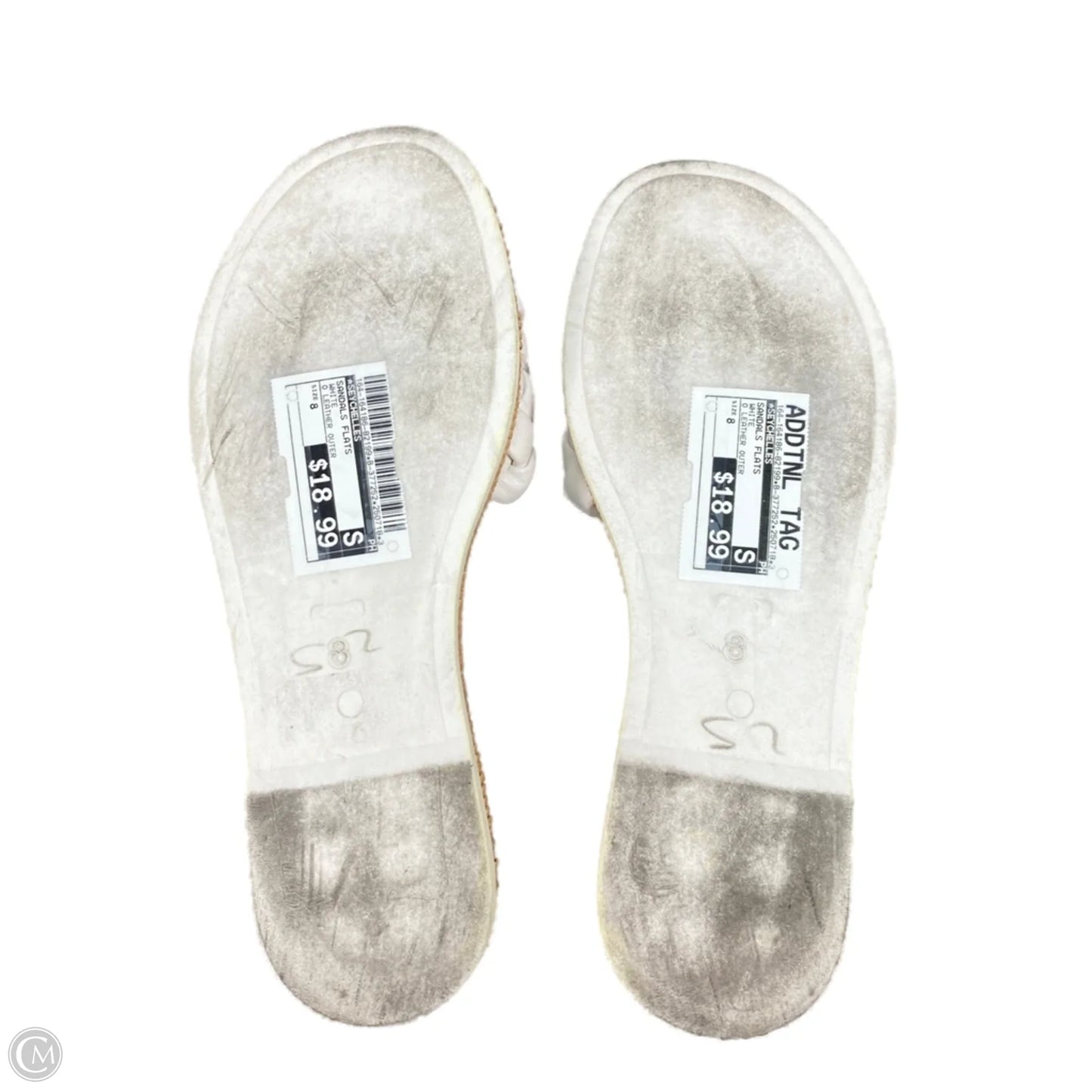 Sandals Flats By Seychelles In White, Size: 8