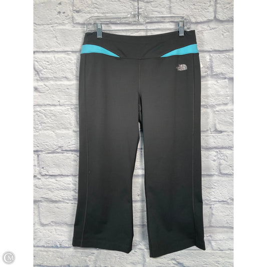 Athletic Capris By The North Face In Blue & Grey, Size: M