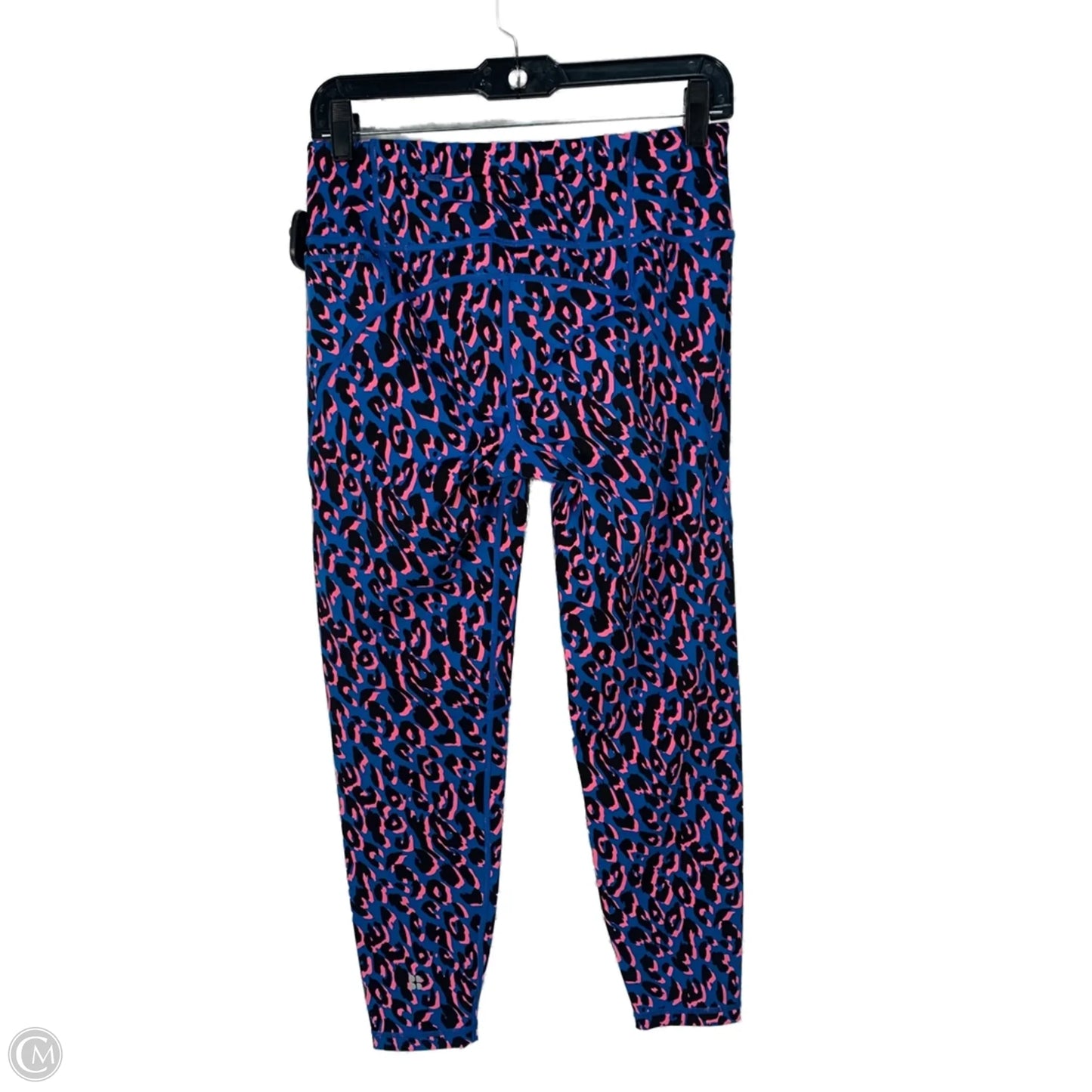 Athletic Leggings By Sweaty Betty In Black & Blue, Size: M