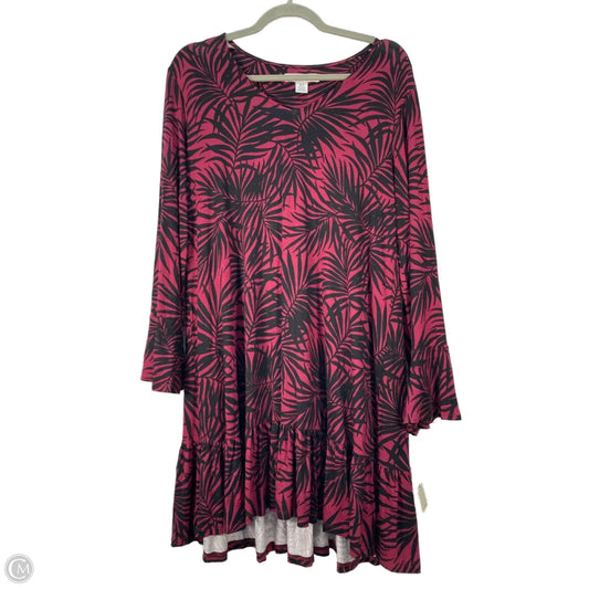 Dress Casual Short By Tommy Bahama In Black & Purple, Size: S