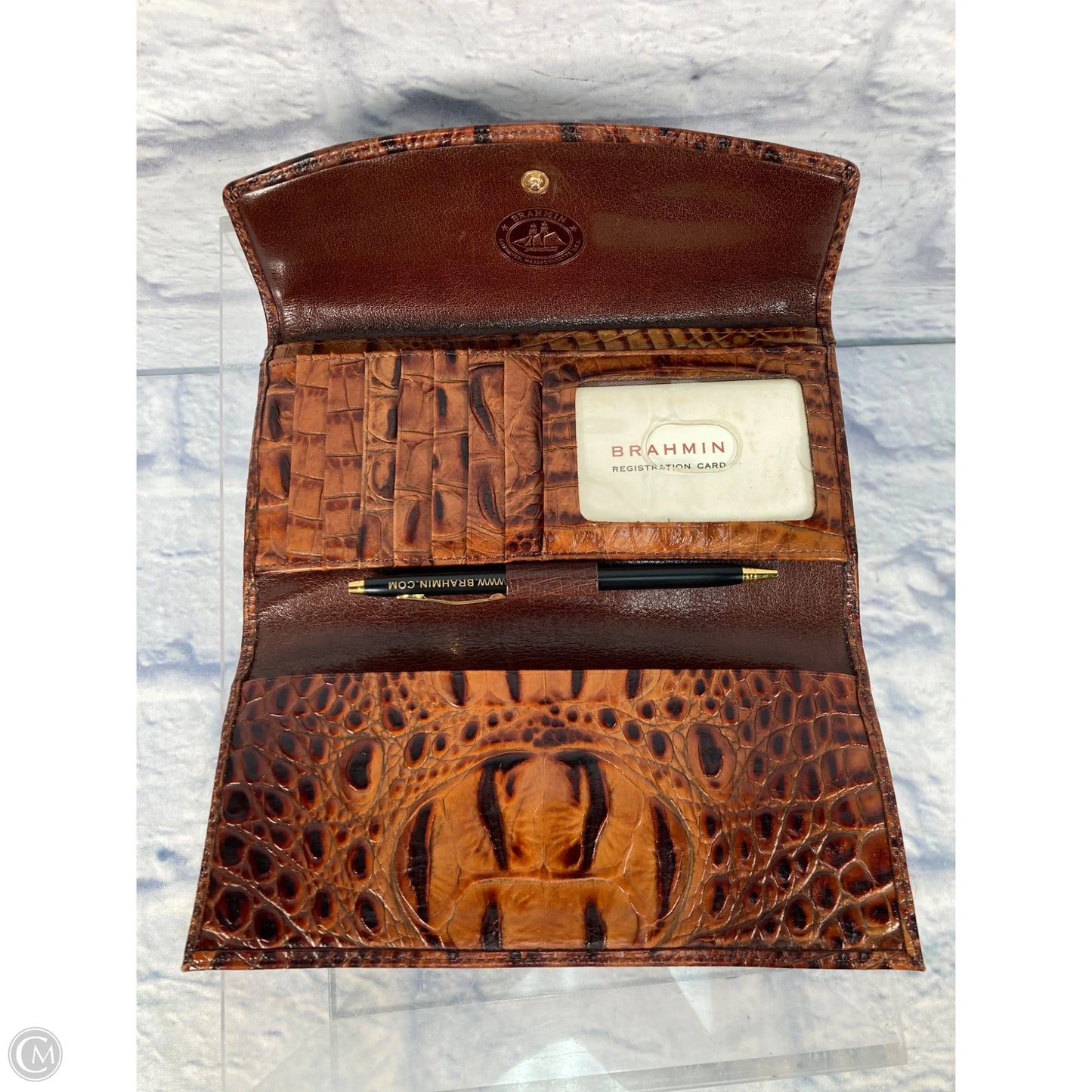 Wallet Designer By Brahmin, Size: Large