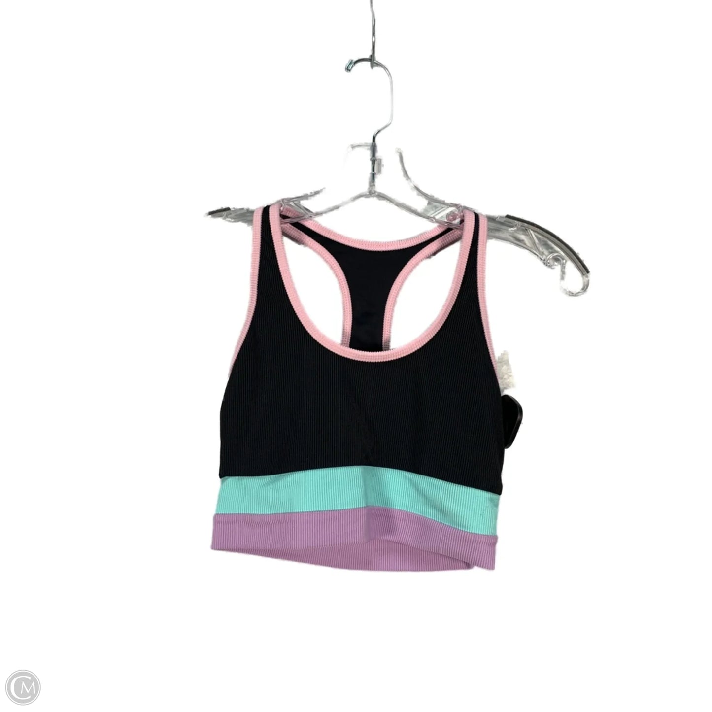 Athletic Pants 2pc By Beach Riot In Black & Pink, Size: Xs