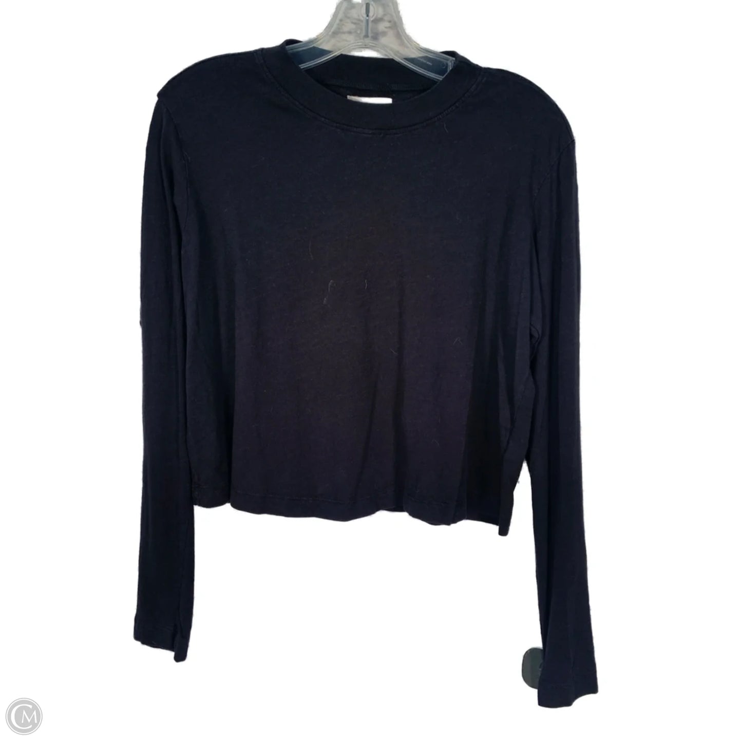 Top Long Sleeve Basic By Velvet By Graham & Spencer In Black, Size: M