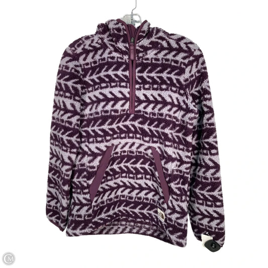 Jacket Faux Fur & Sherpa By The North Face In Grey & Purple, Size: Xs