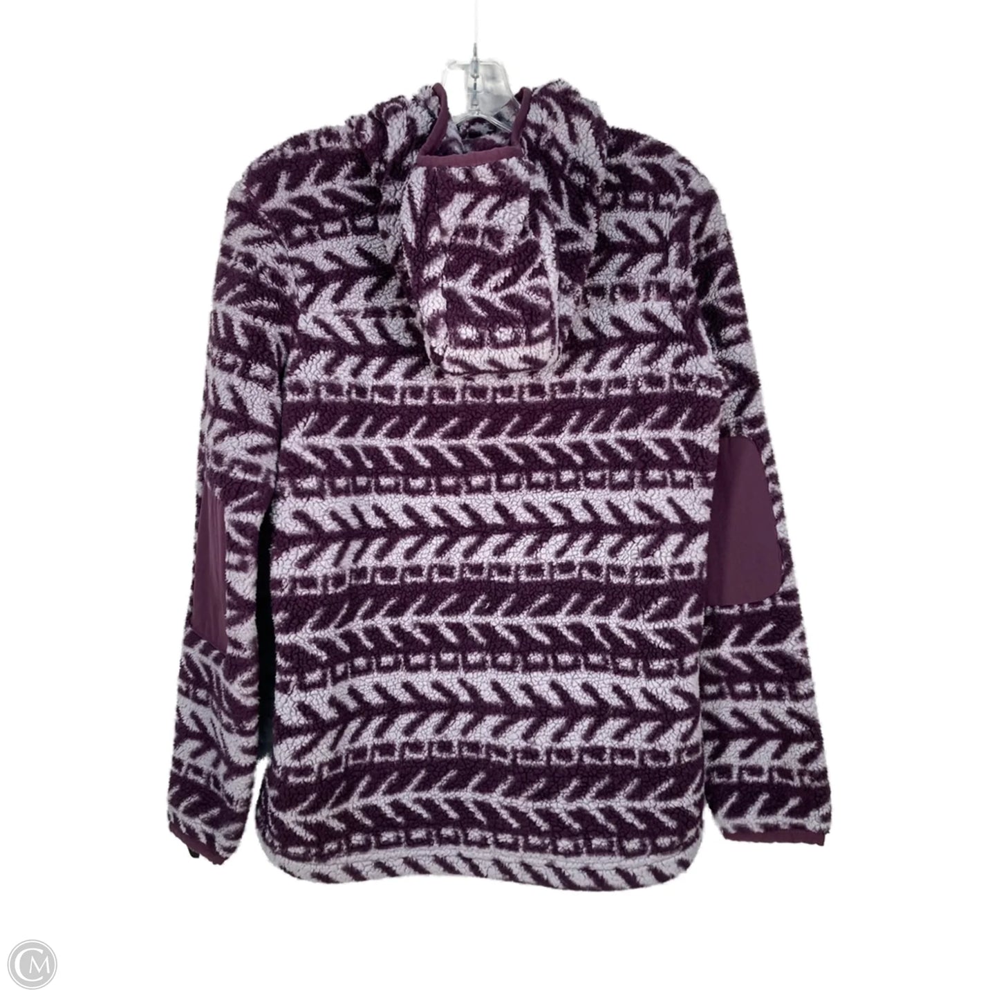 Jacket Faux Fur & Sherpa By The North Face In Grey & Purple, Size: Xs