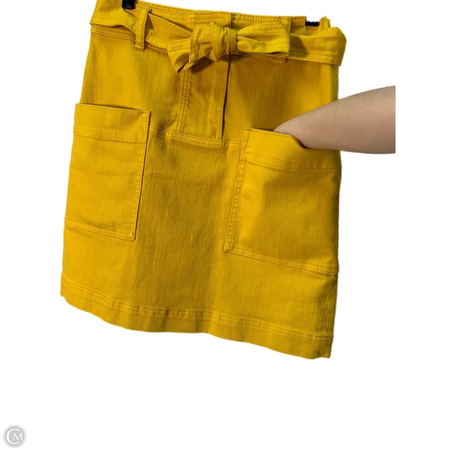 Skirt Designer By Tory Burch In Yellow, Size: 4