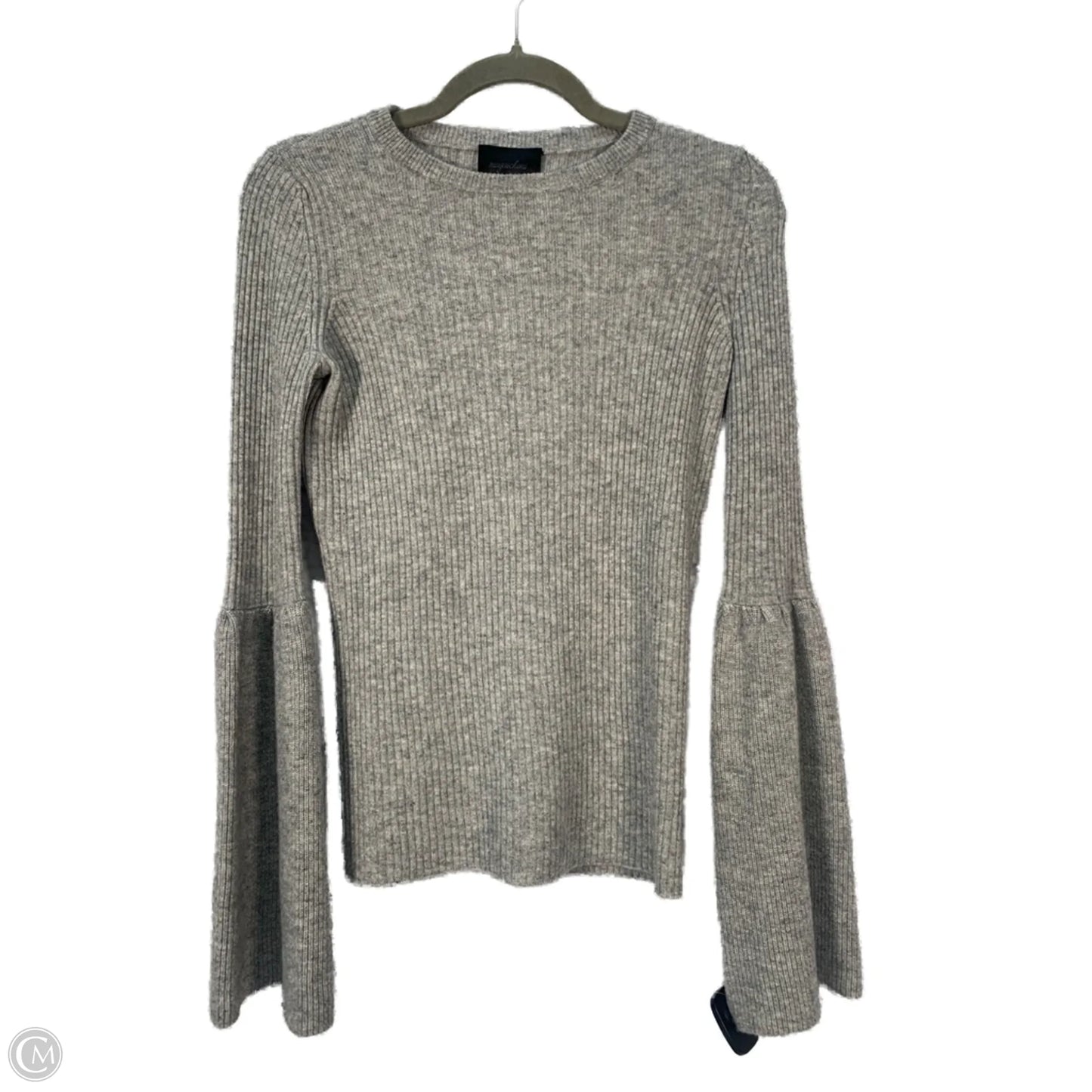 Sweater Cashmere By Clothes Mentor In Grey, Size: S