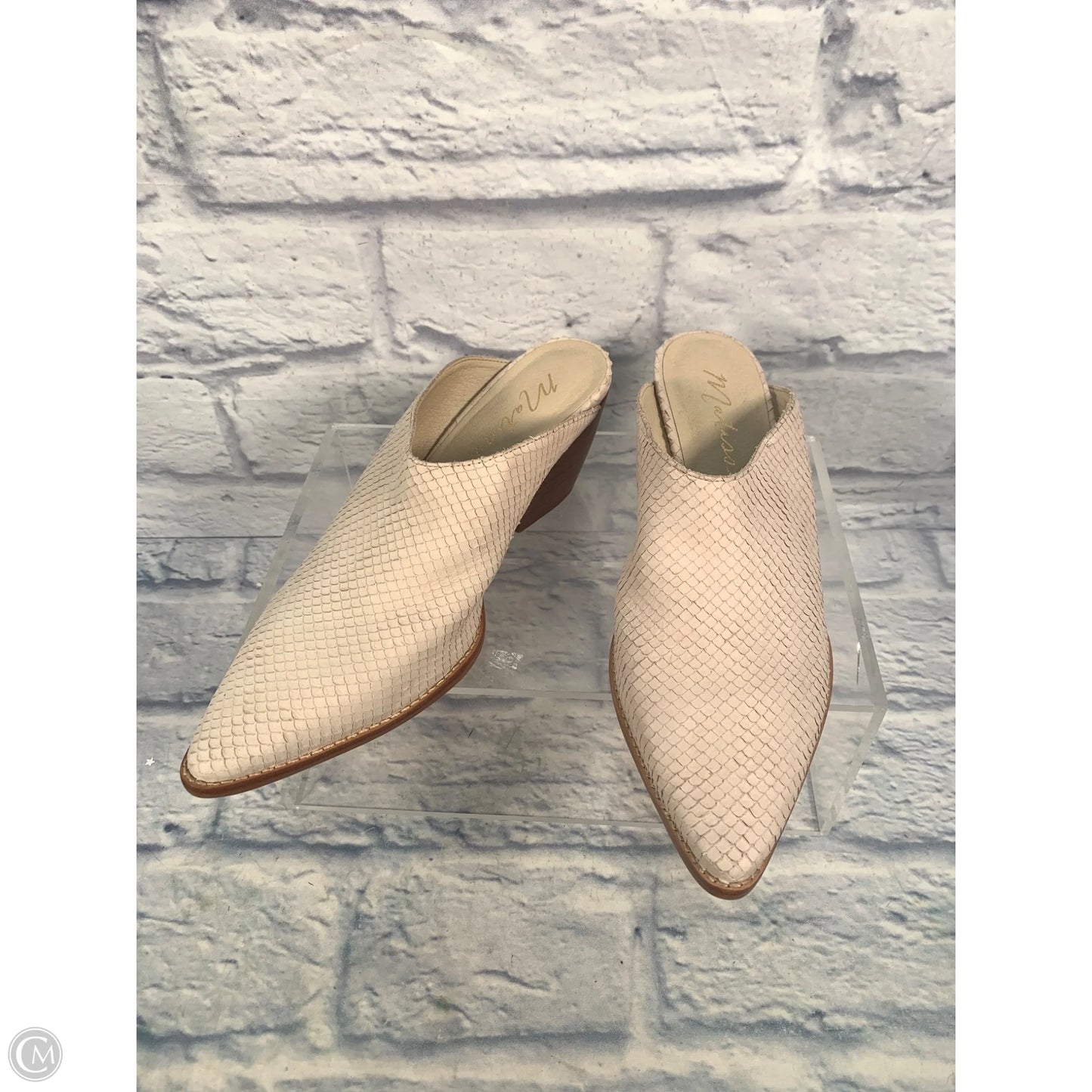 Shoes Heels Block By Matisse In Cream, Size: 10