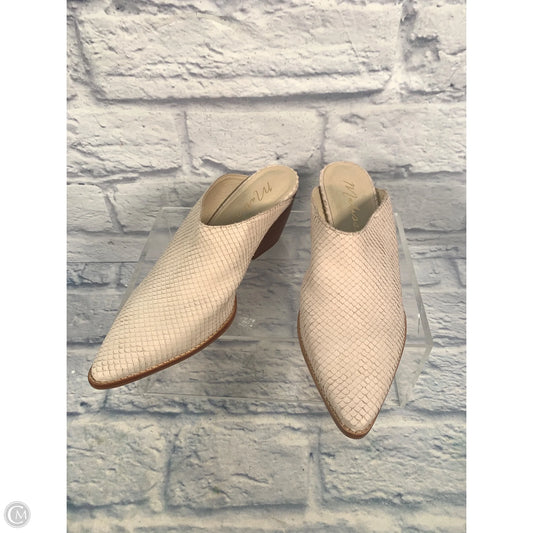 Shoes Heels Block By Matisse In Cream, Size: 10
