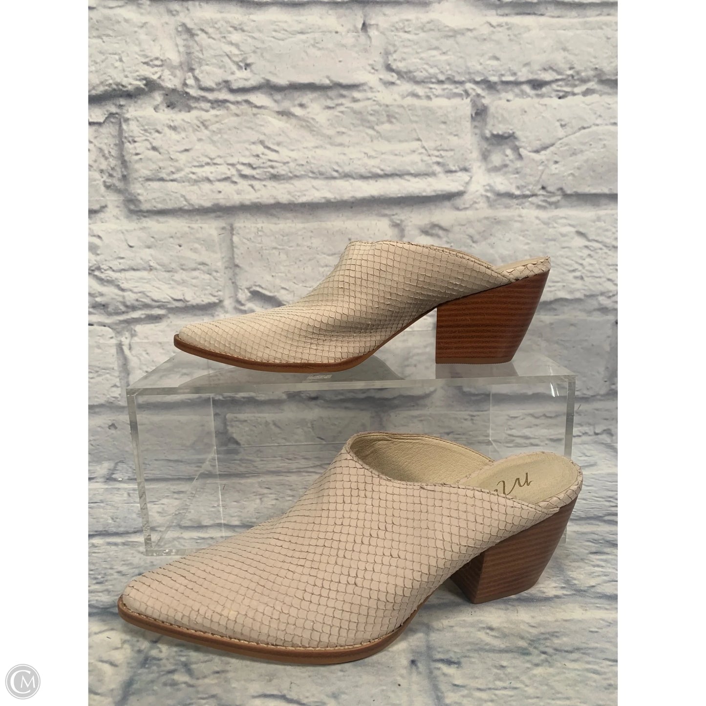 Shoes Heels Block By Matisse In Cream, Size: 10