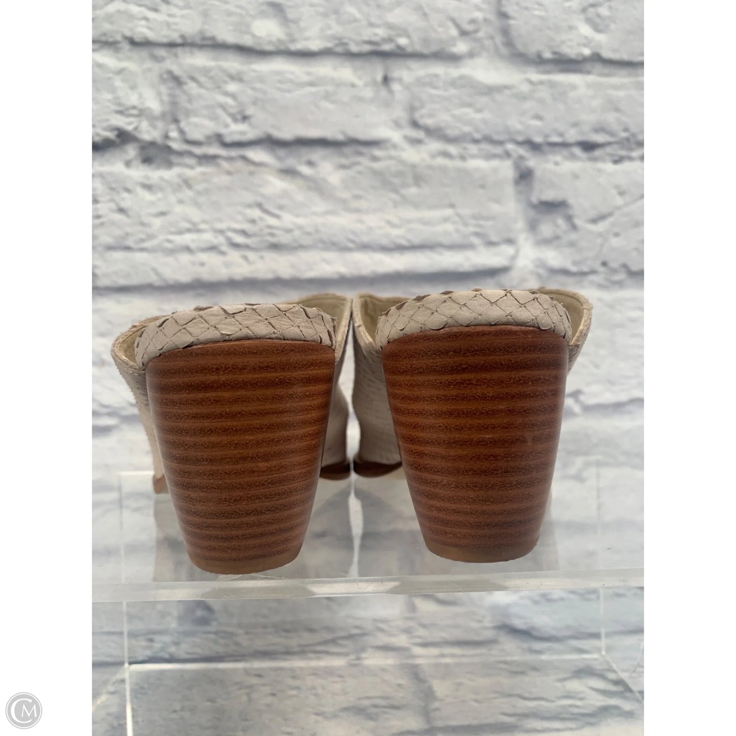 Shoes Heels Block By Matisse In Cream, Size: 10