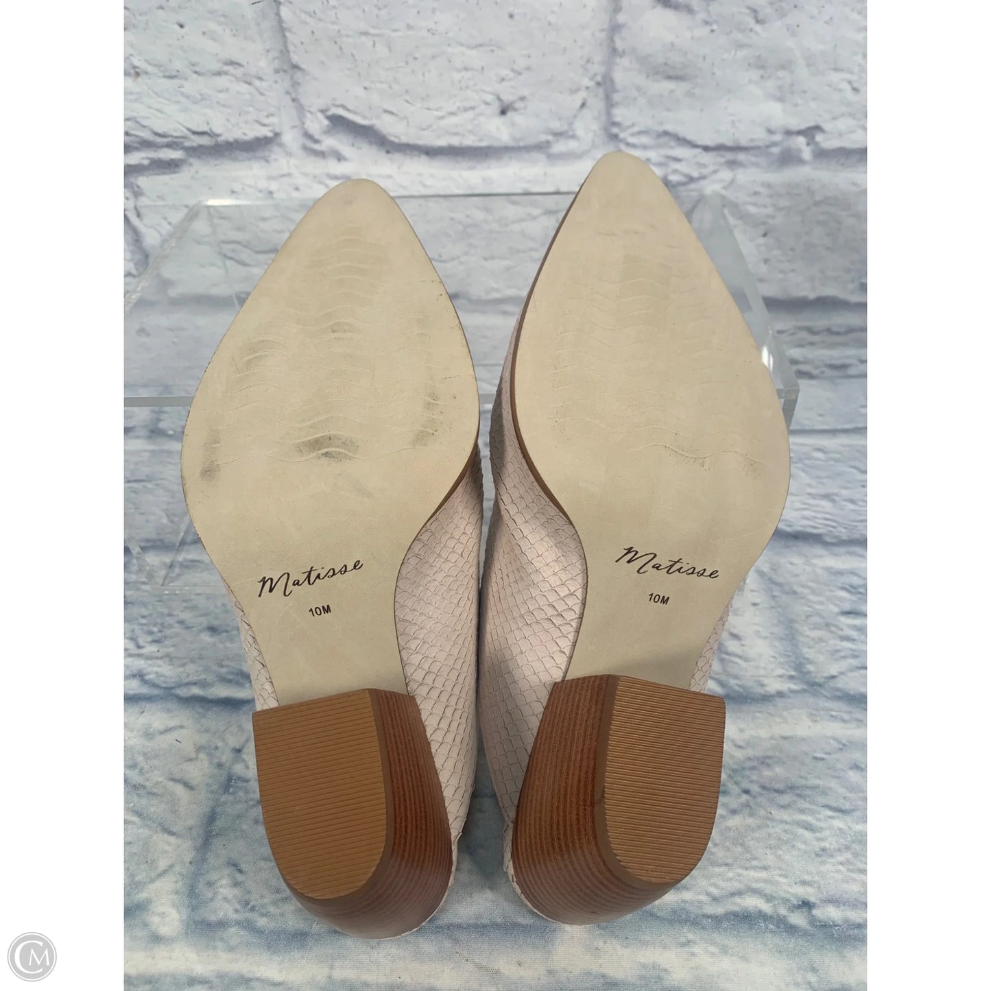 Shoes Heels Block By Matisse In Cream, Size: 10