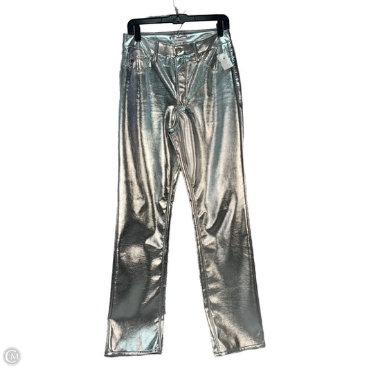 Pants Wide Leg By Good American In Silver, Size: 6