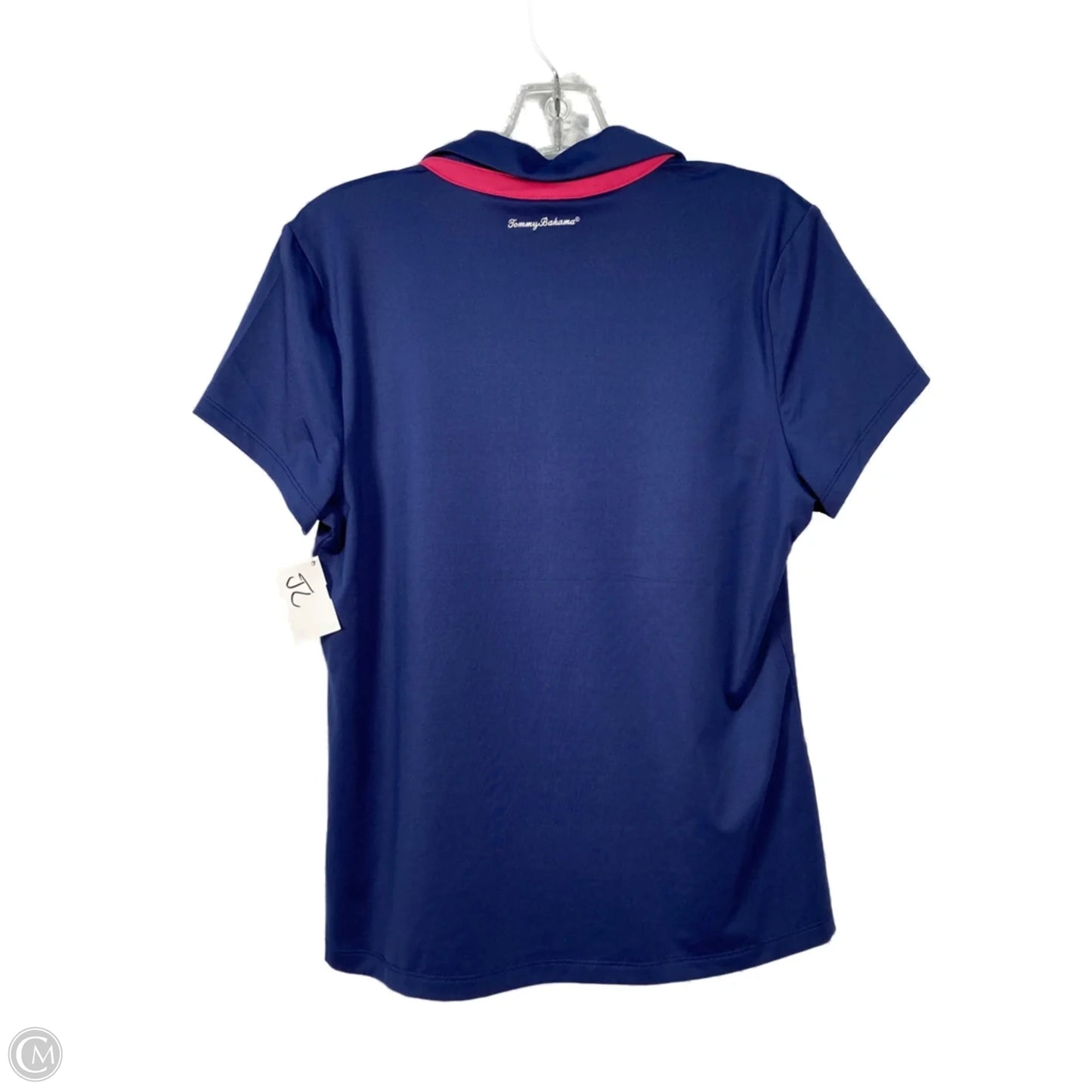 Athletic Top Short Sleeve By Tommy Bahama In Blue, Size: L