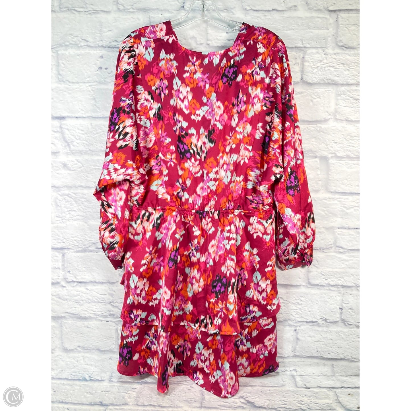 Dress Party Short By Entro In Orange & Purple, Size: L
