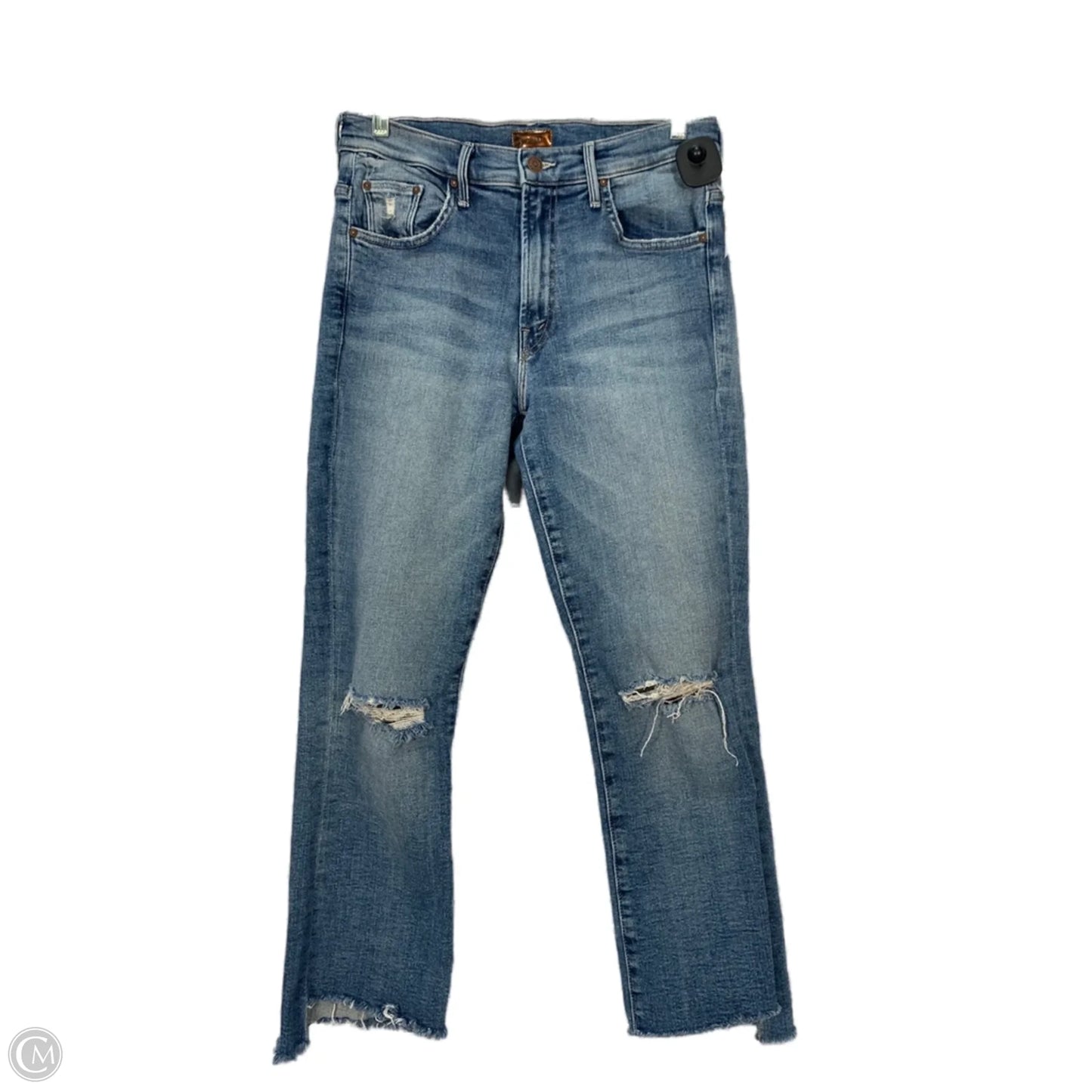 Jeans Boot Cut By Mother In Blue, Size: 4