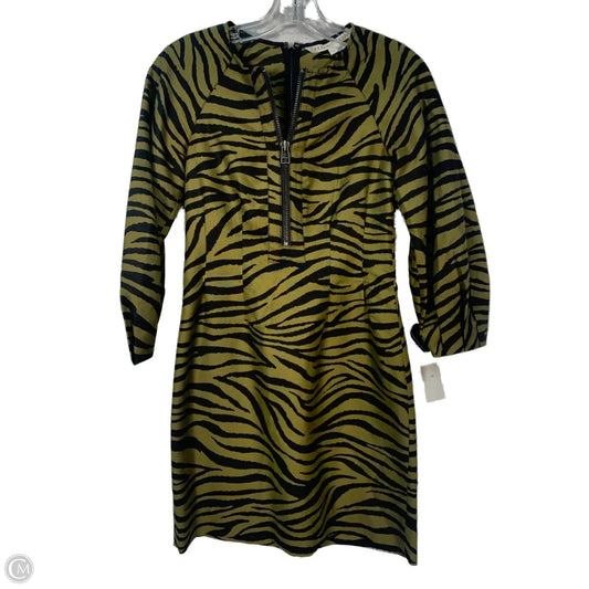 Dress Casual Short By Veronica Beard In Black & Green, Size: Xs