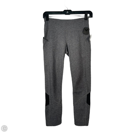 Athletic Pants By Lululemon In Black & Grey, Size: S