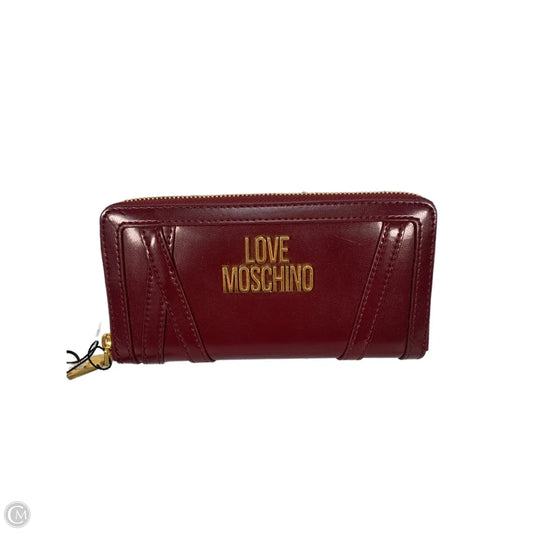 Wallet By Love Moschino, Size: Medium