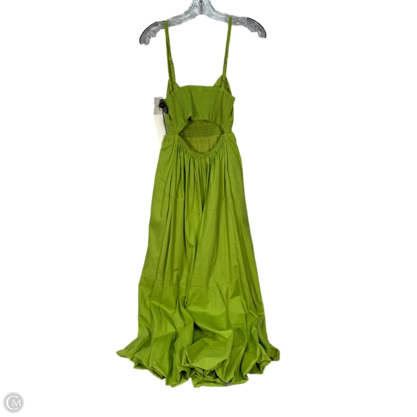 Dress Party Midi By Anthropologie In Green, Size: Xsp