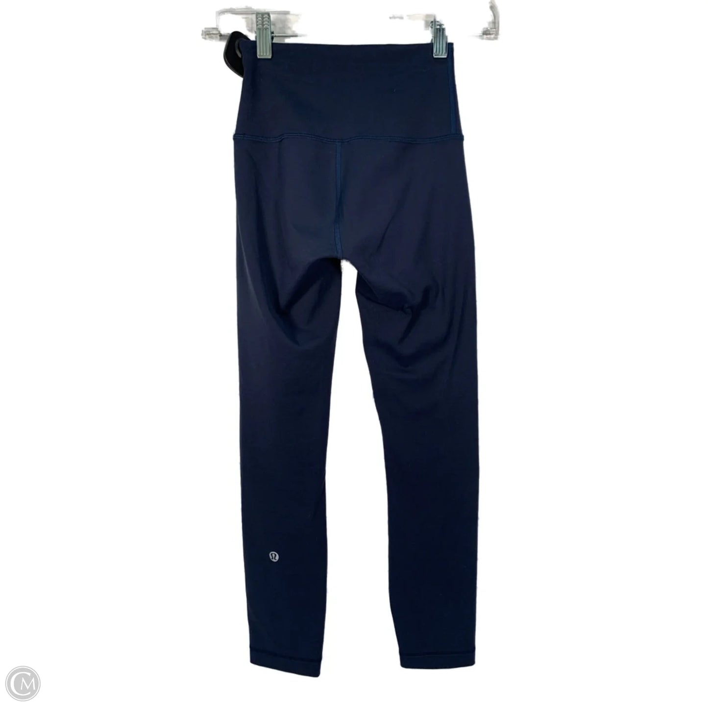 Athletic Leggings By Lululemon In Navy, Size: Xs