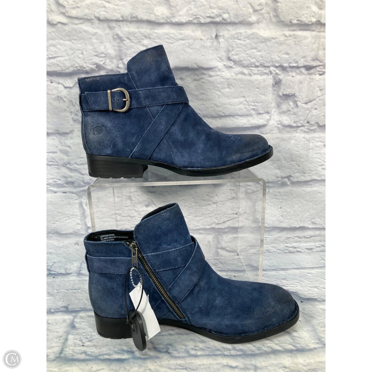 Boots Ankle Heels By Born In Blue, Size: 11