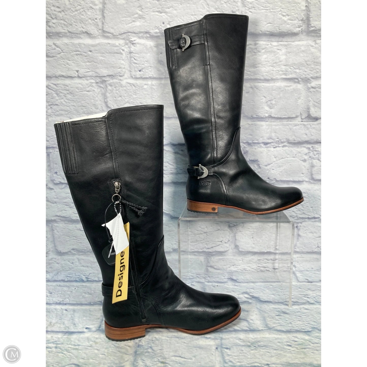 Boots Designer By Ugg In Black, Size: 10
