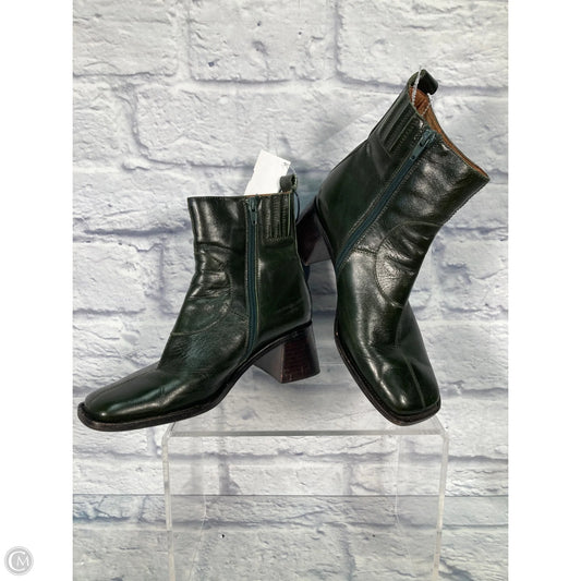Boots Ankle Heels By Jeffery Campbell In Green, Size: 8