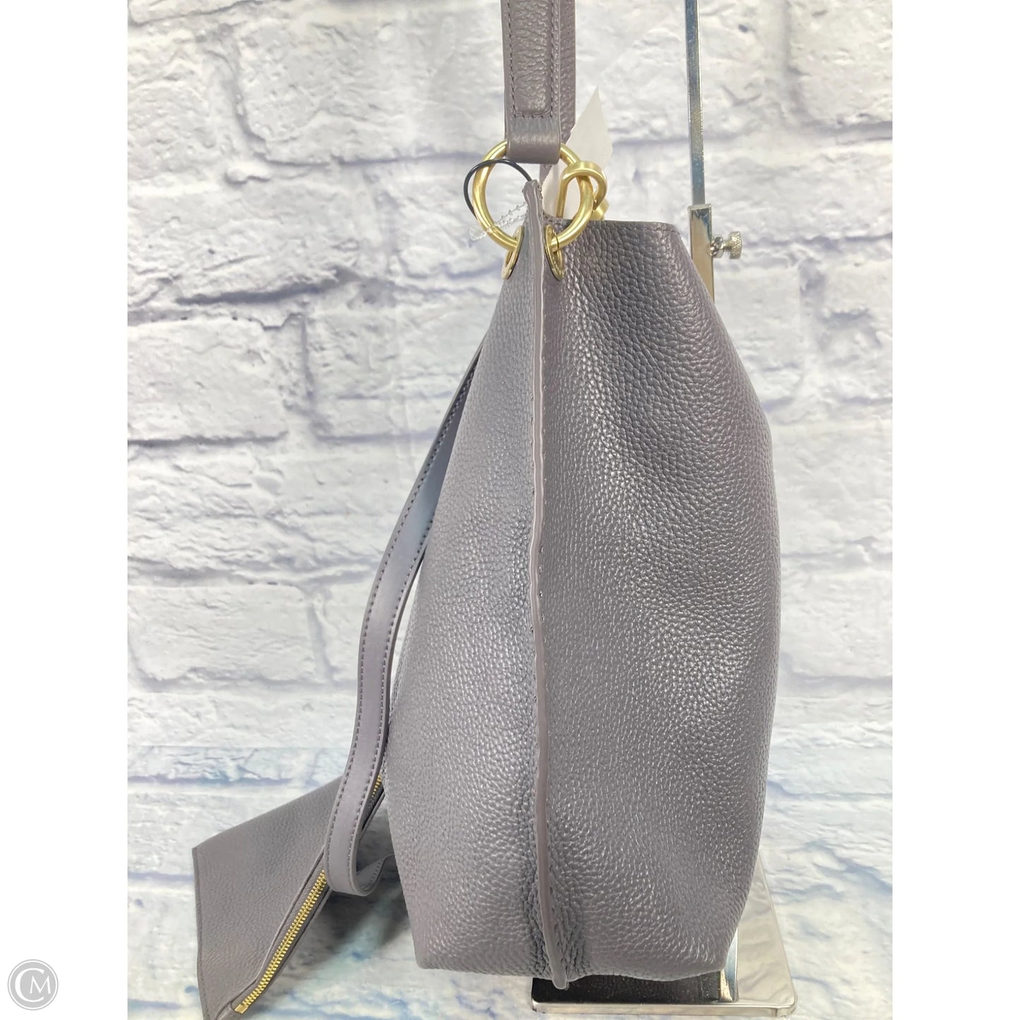 Handbag Leather By Ted Baker, Size: Medium