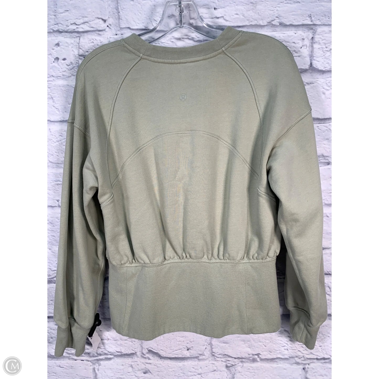 Sweatshirt Crewneck By Lululemon In Green, Size: S