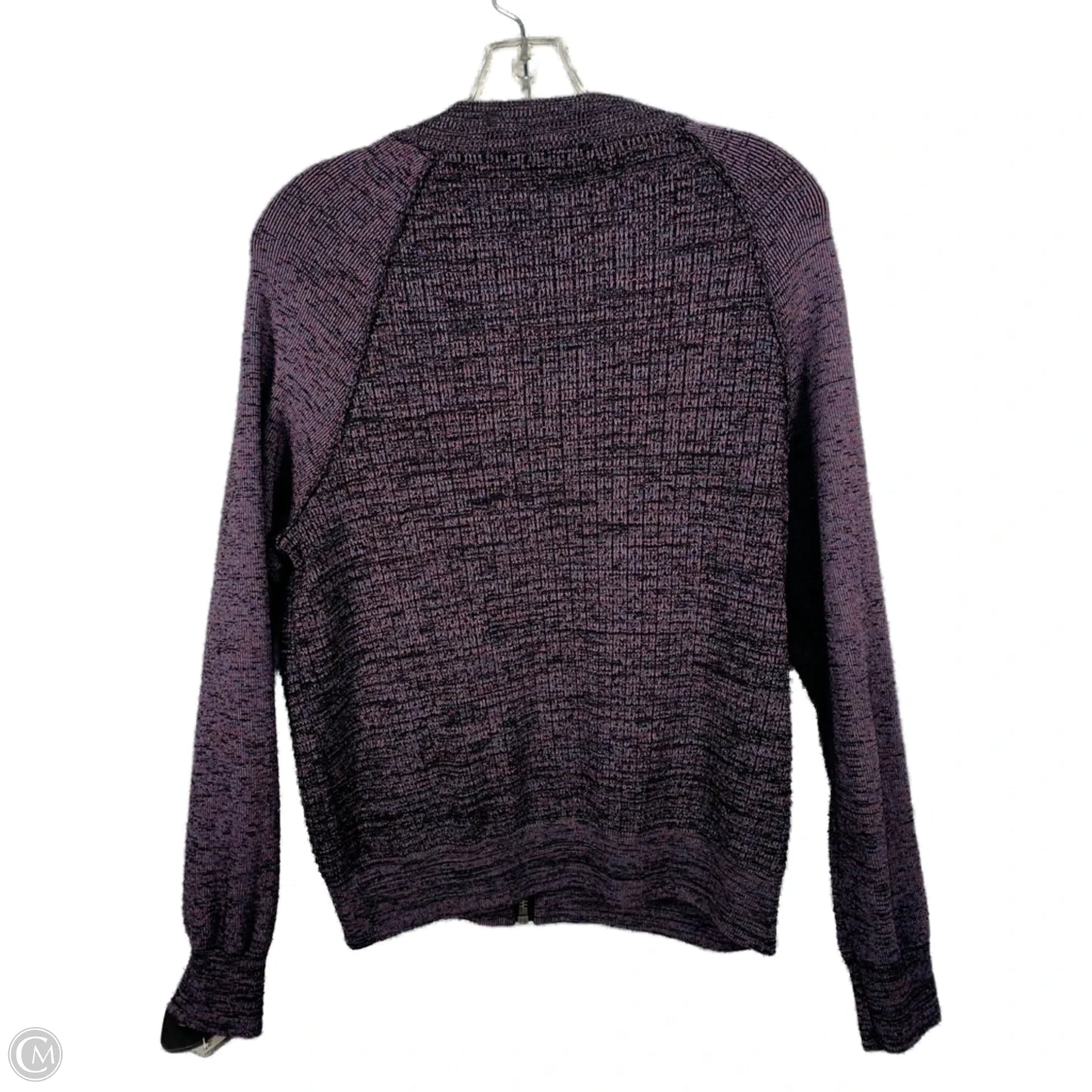 Sweatshirt Collar By Free People In Black & Purple, Size: S
