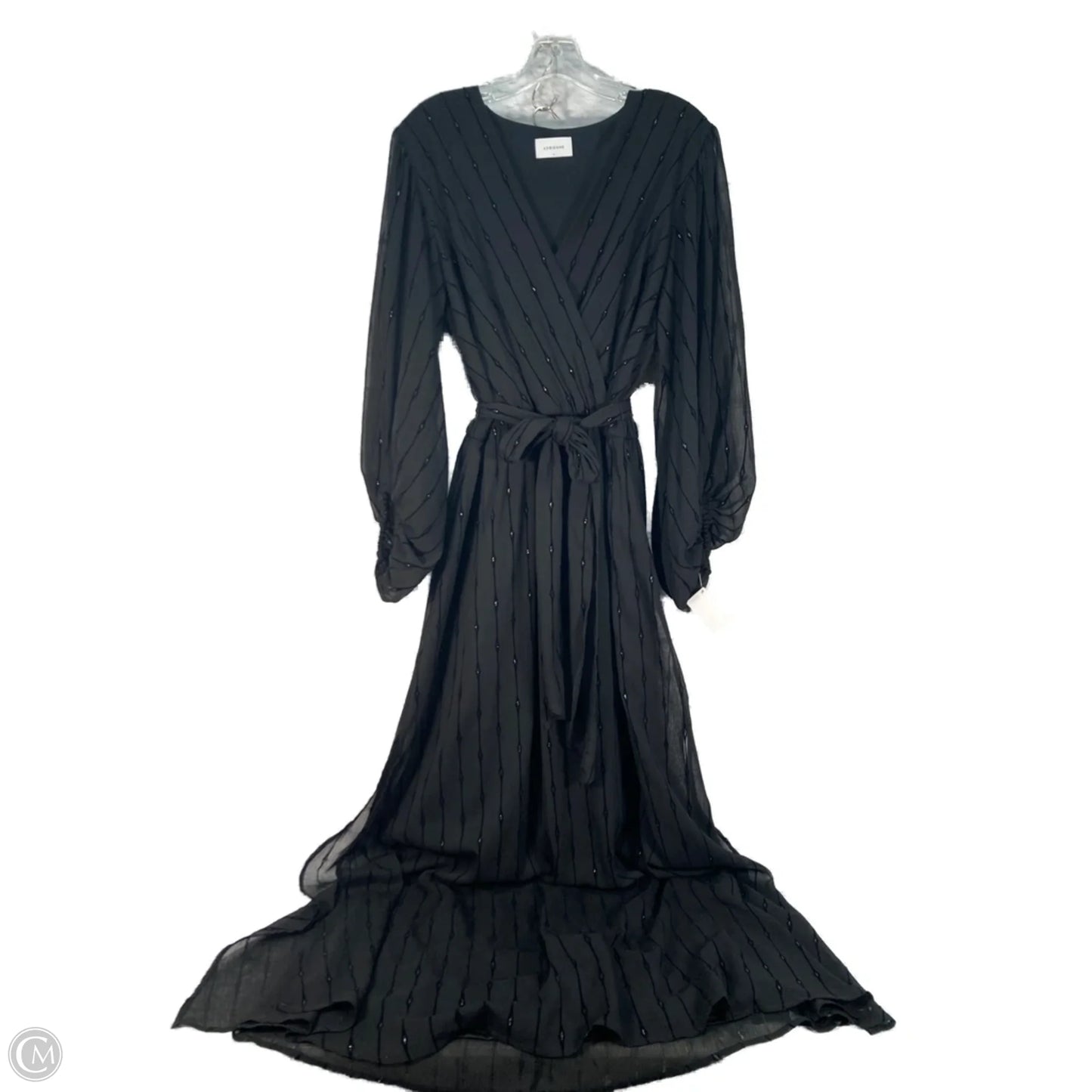 Dress Party Long By Clothes Mentor In Black, Size: L
