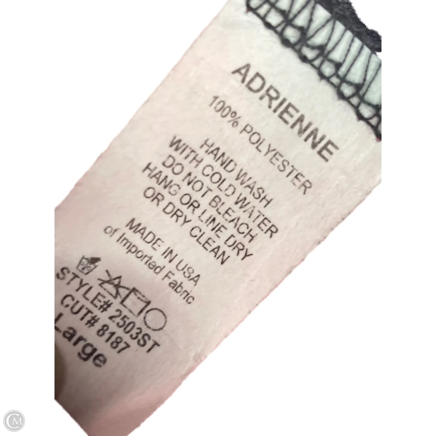 Dress Party Long By Clothes Mentor In Black, Size: L