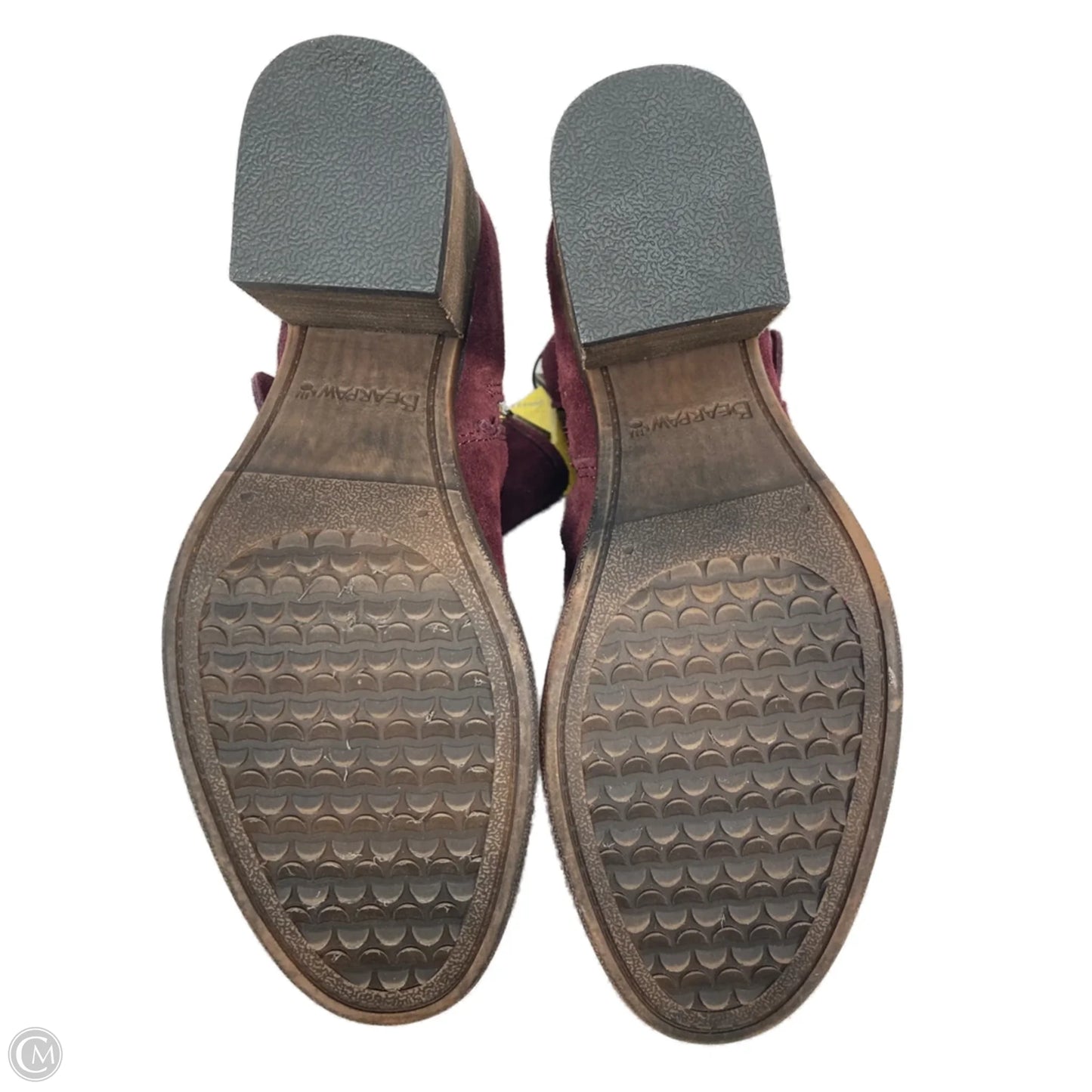 Boots Ankle Heels By Bearpaw In Purple, Size: 8