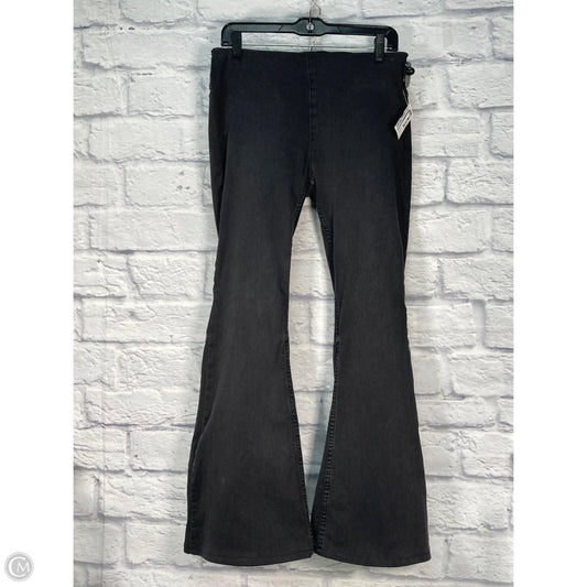 Jeans Boot Cut By Free People In Black, Size: 8