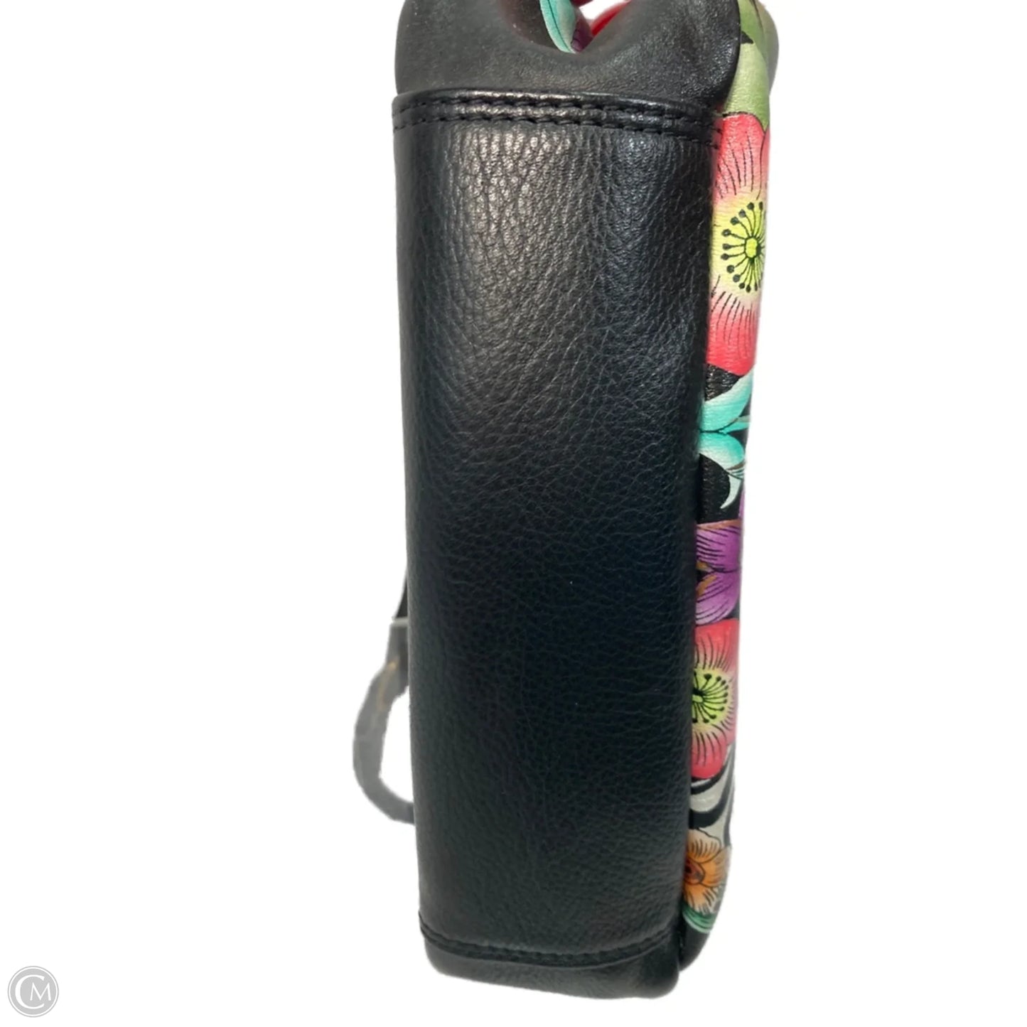 Crossbody Leather By Anuschka, Size: Small