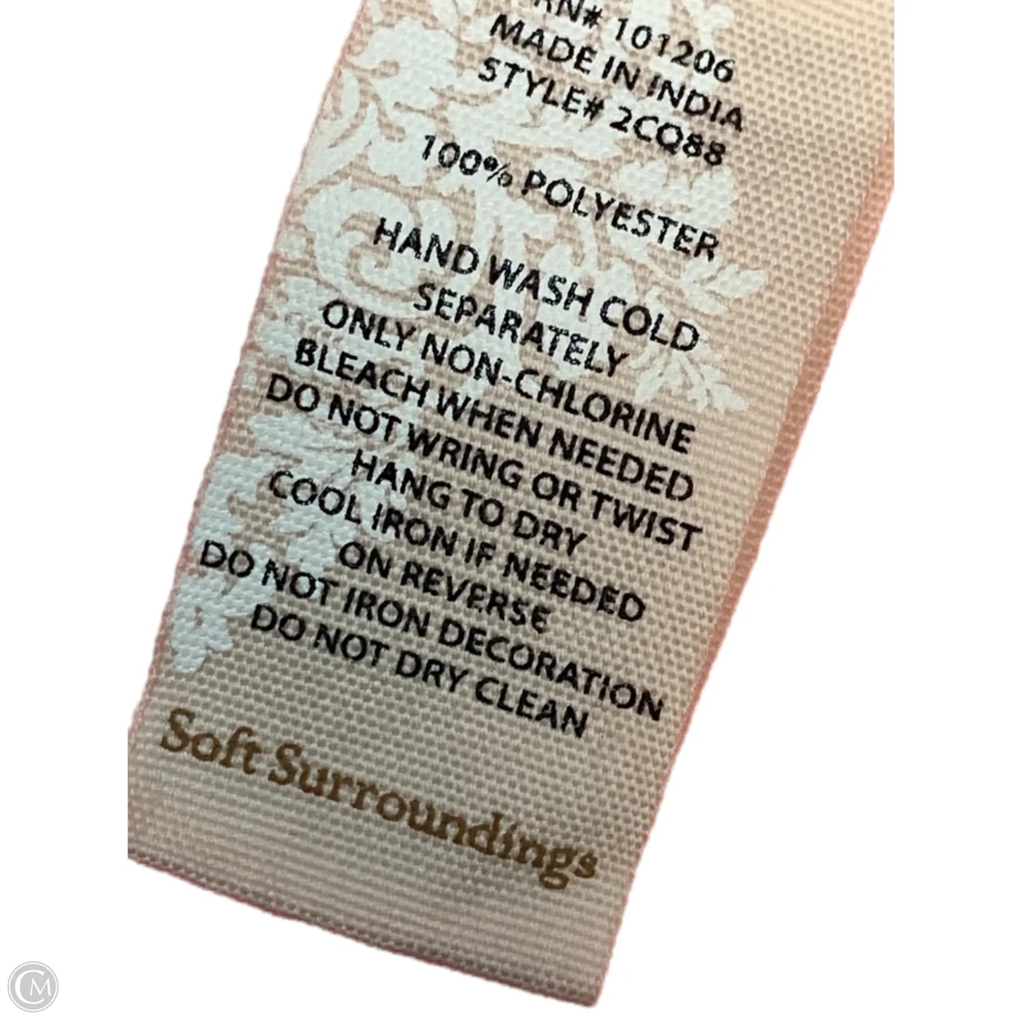 Sweater Cardigan By Soft Surroundings In Gold & Red, Size: Xl