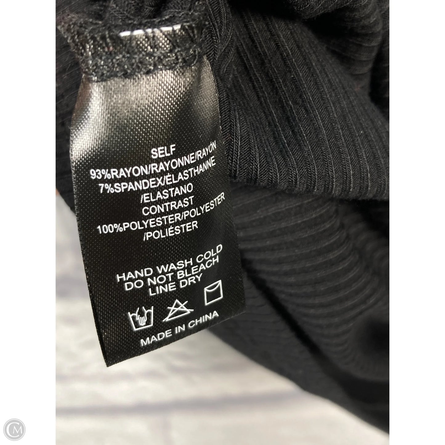 Top Long Sleeve By Sunday In Brooklyn In Black, Size: M