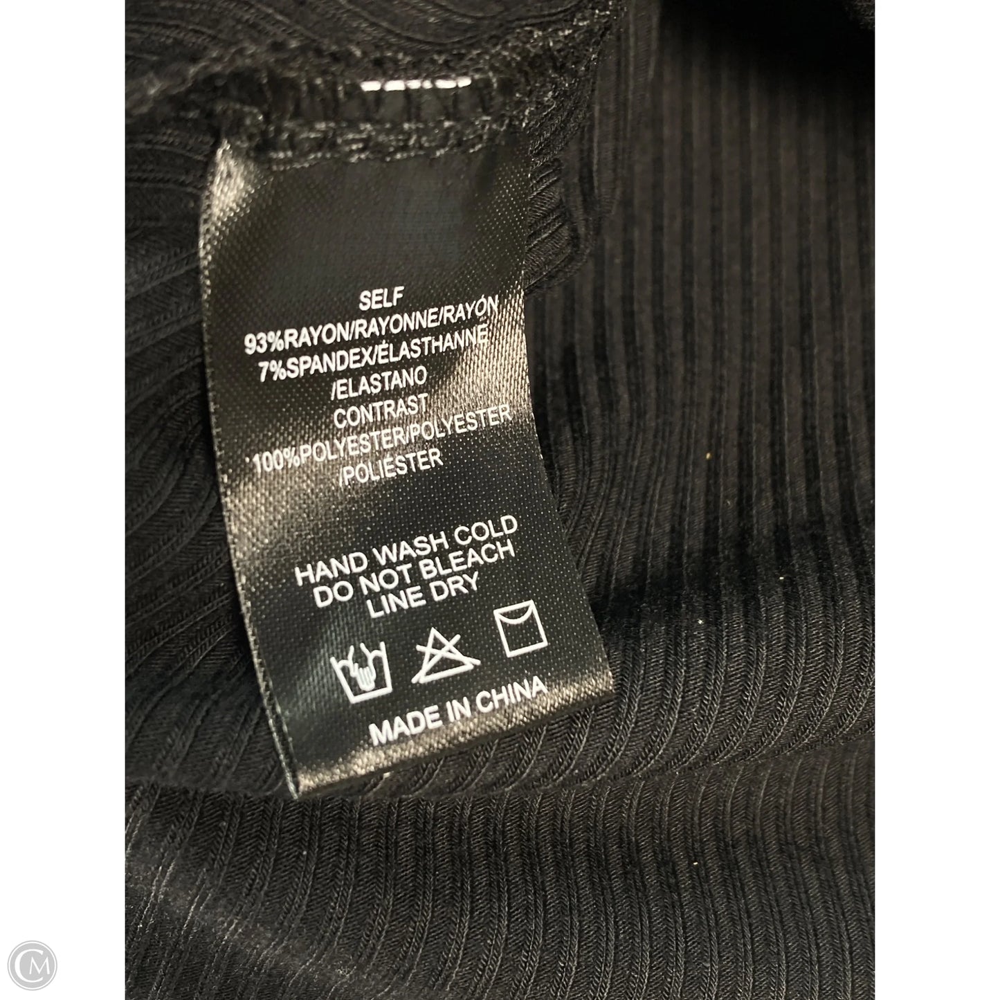 Top Long Sleeve By Sunday In Brooklyn In Black, Size: M
