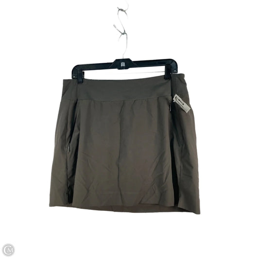 Athletic Skort By Athleta In Grey, Size: L