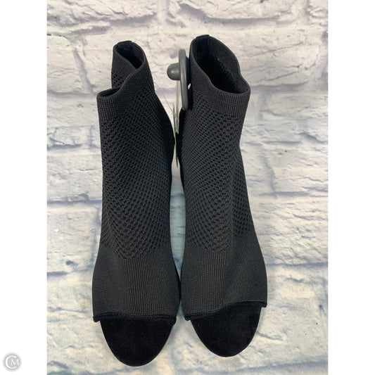 Boots Ankle Heels By Eileen Fisher In Black, Size: 9