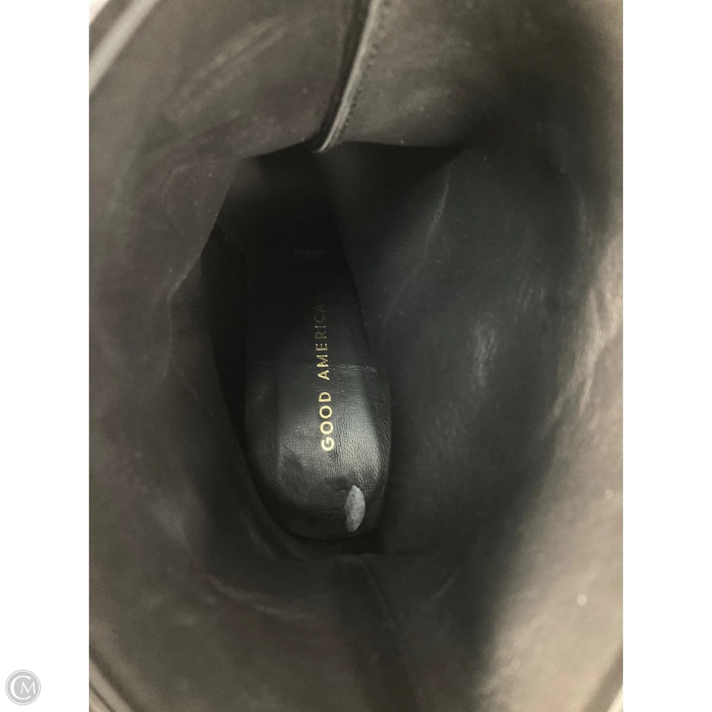 Boots Ankle Heels By Good American In Black, Size: 6