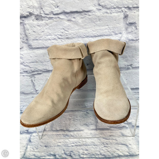 Boots Ankle Flats By Joie In Tan, Size: 11