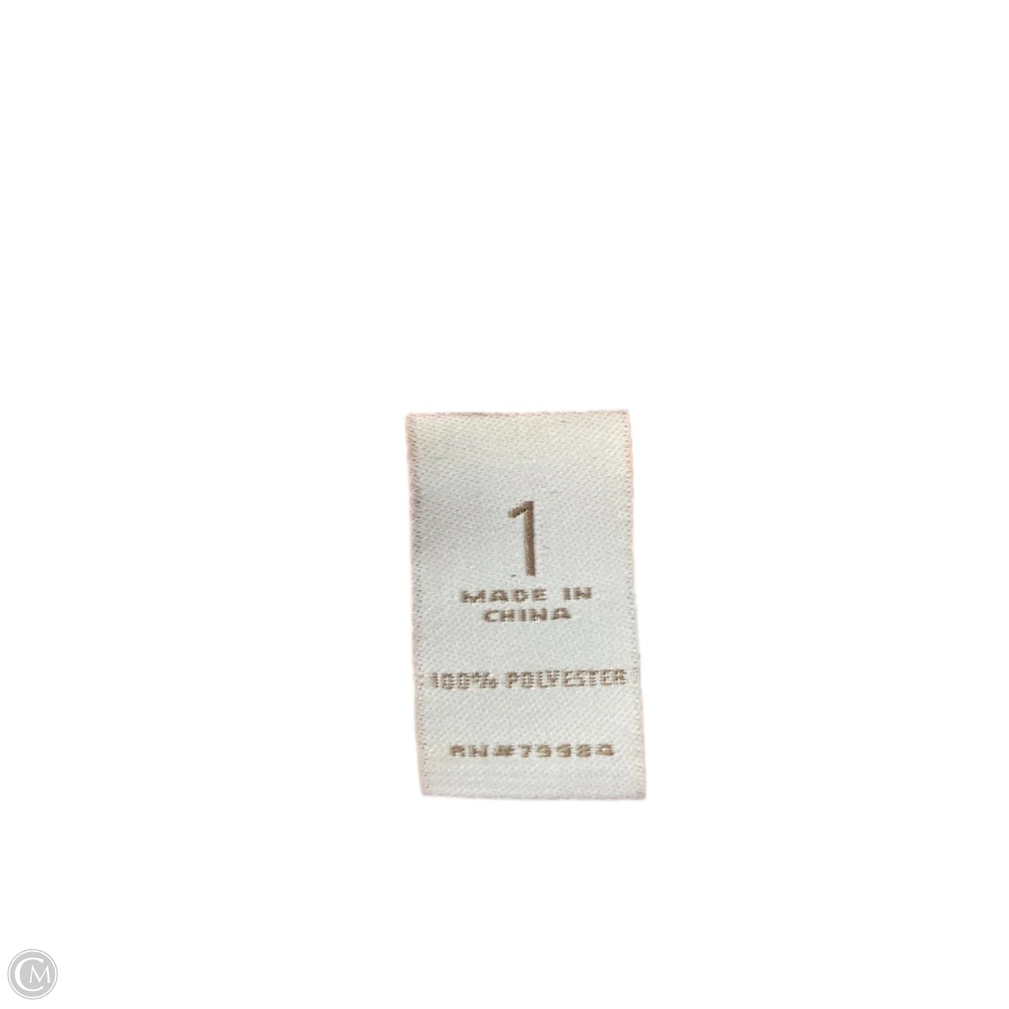 Blouse Long Sleeve By Chicos In Red, Size: M