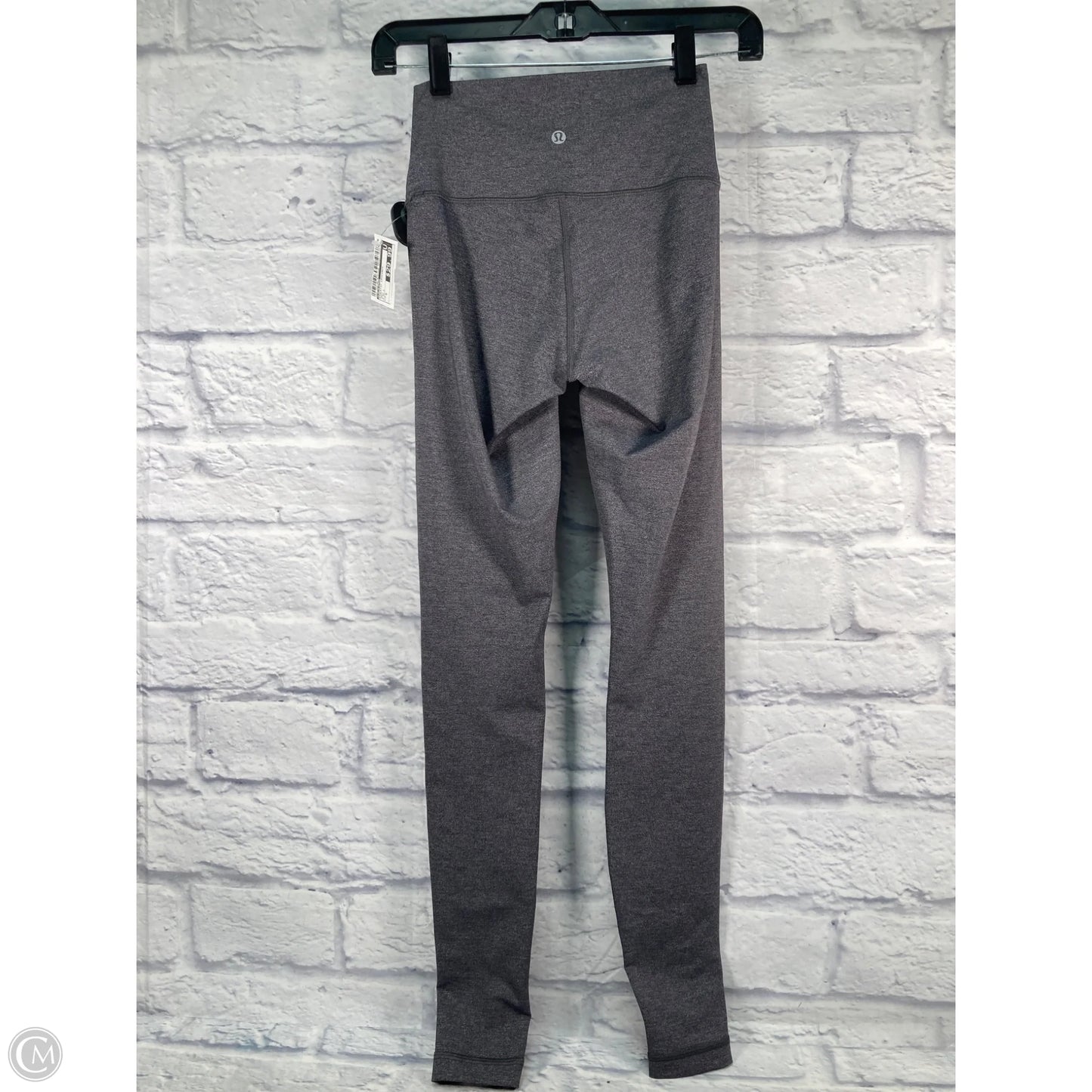 Athletic Leggings By Lululemon In Grey, Size: S