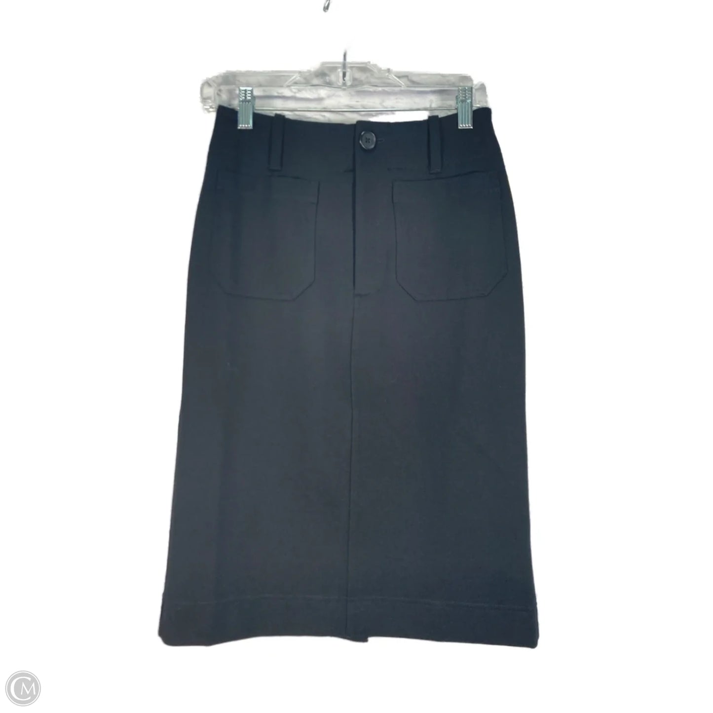 Skirt Midi By Maeve In Black, Size: 2
