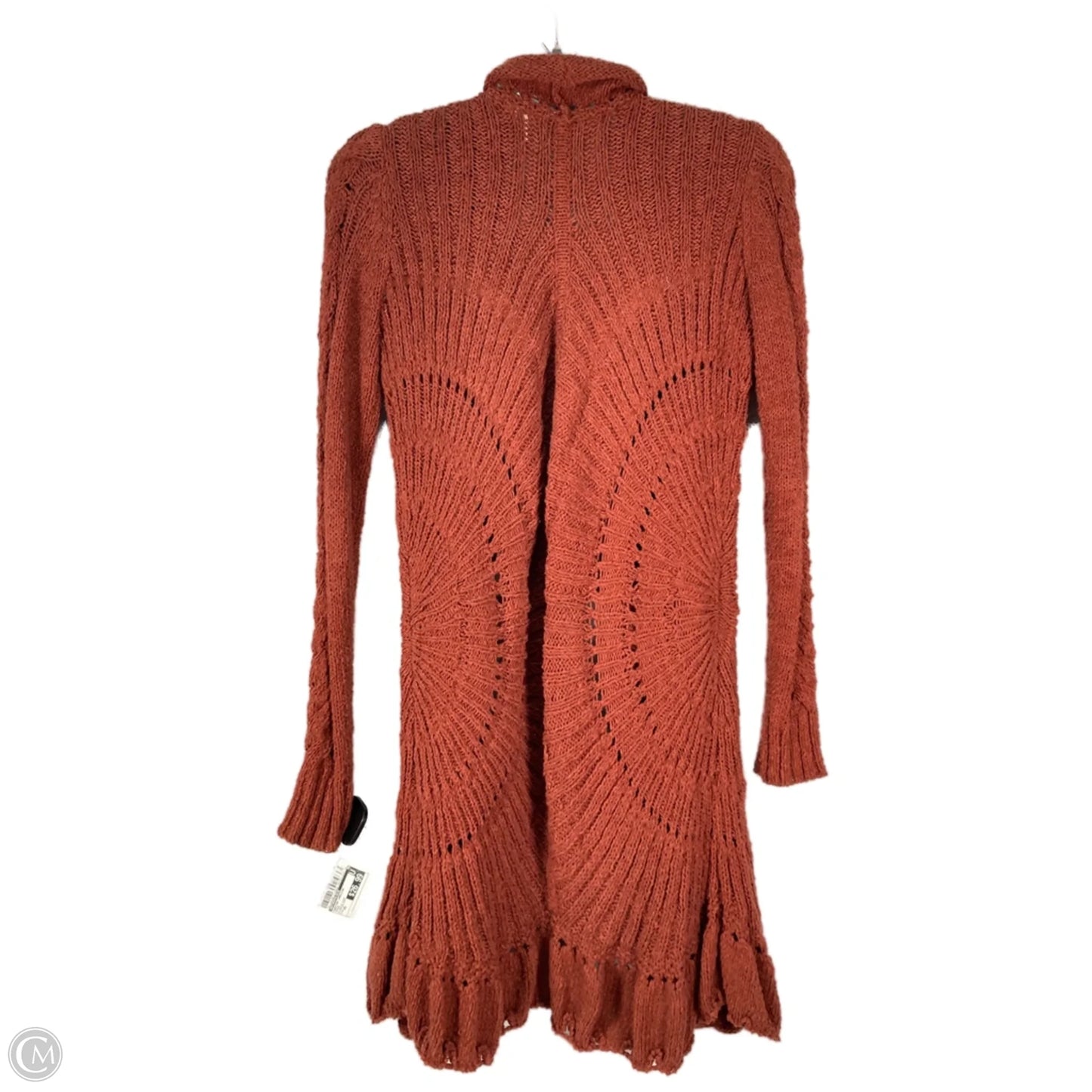 Sweater Cardigan By Anthropologie In Brown, Size: Xs