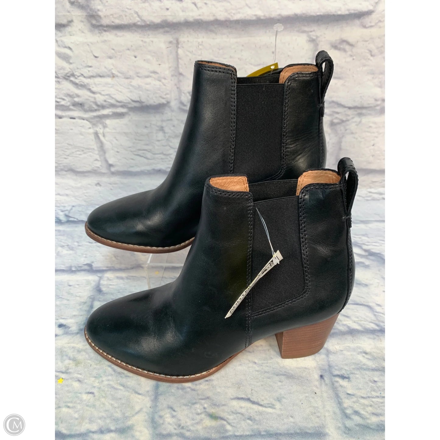 Boots Ankle Heels By Madewell In Black, Size: 7.5