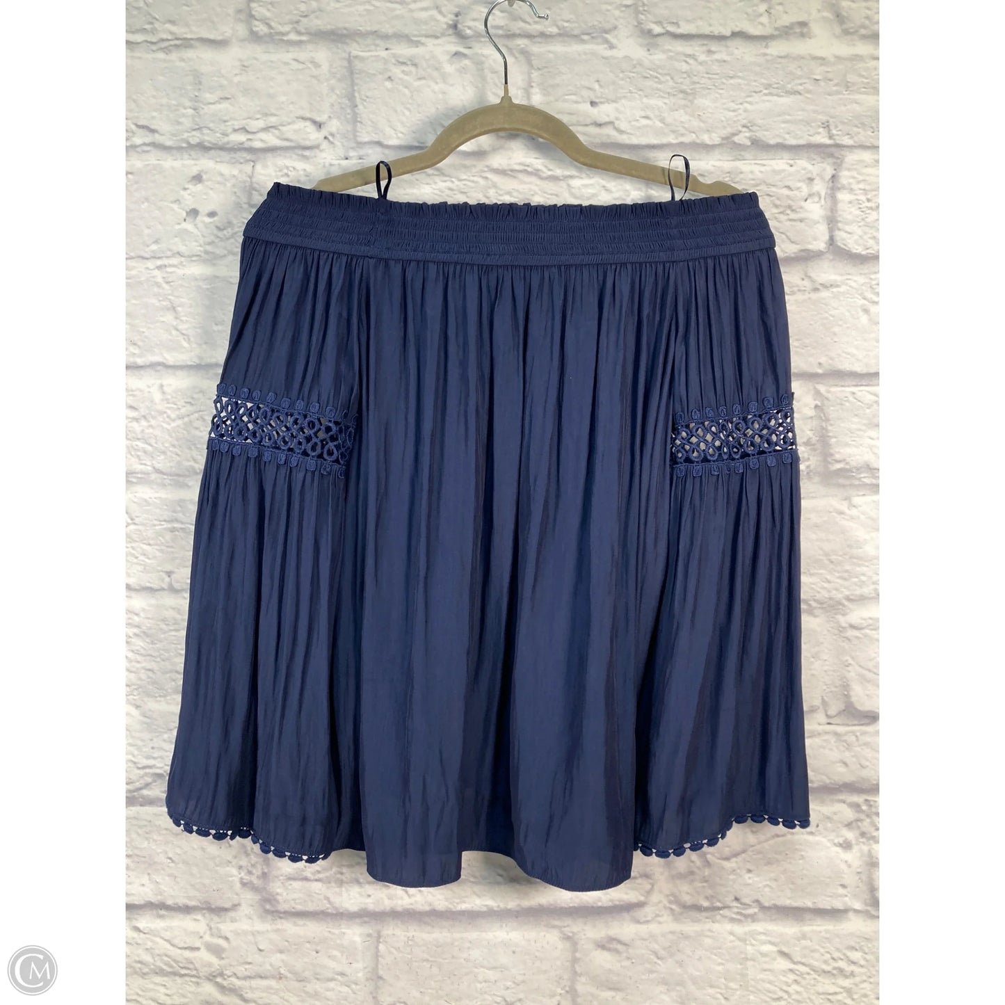 Blouse 3/4 Sleeve By Ramy Brook In Blue, Size: Xs